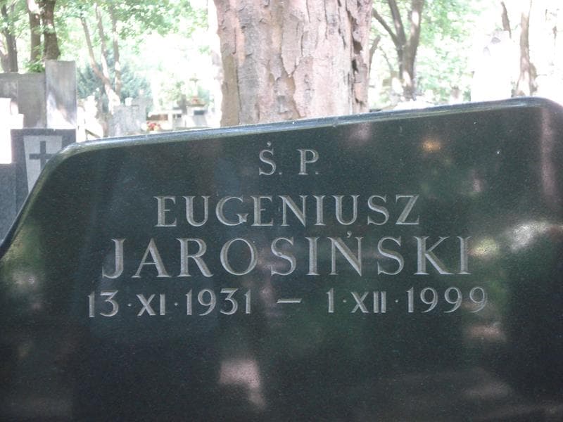 Zdjęcie grobu Eugeniusz Jarosiński (1)