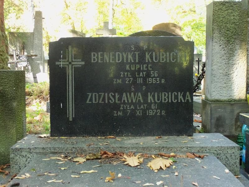 Zdjęcie grobu Zdzisława Kubicka (2)