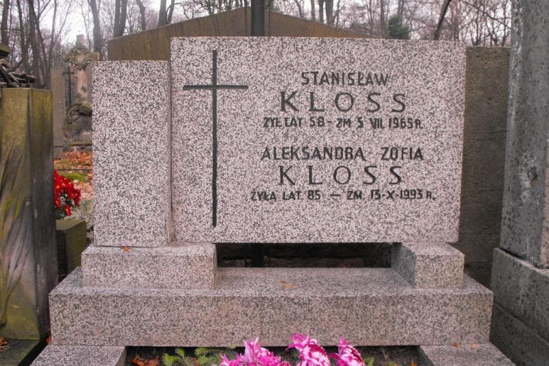 Zdjęcie grobu Aleksandra Zofia Kloss (1)