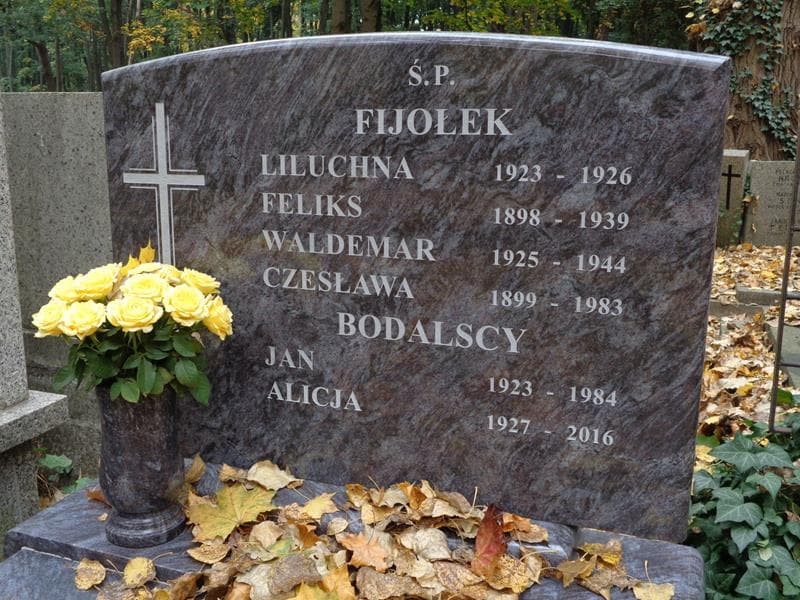 Zdjęcie grobu Alicja Bodalska (2)