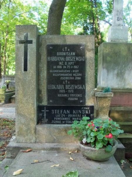 Zdjęcie grobu Bronisław Habdank-Biszewski (2)