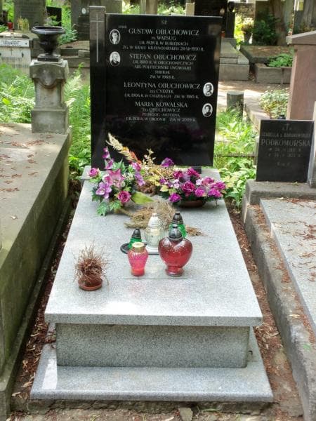 Zdjęcie grobu: Gustaw Obuchowicz