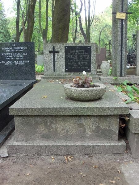 Zdjęcie grobu: Jan Huttel
