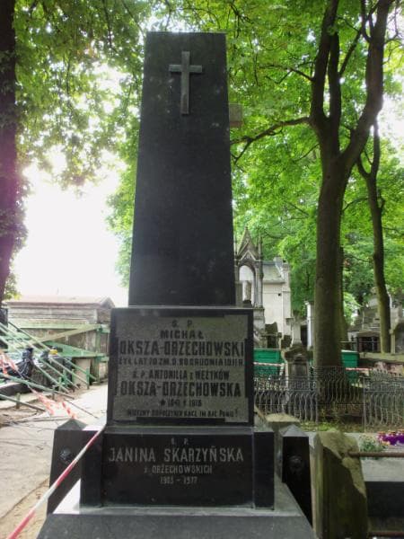 Zdjęcie grobu Michał Oksza - Orzechowski (2)