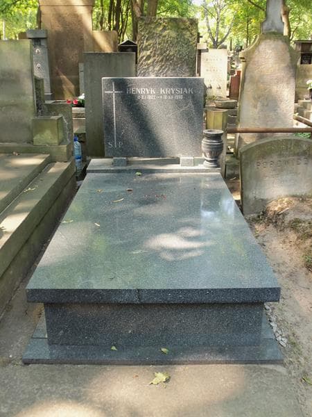 Zdjęcie grobu Henryk Krysiak (1)