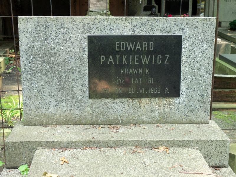 Zdjęcie grobu Edward Patkiewicz (2)