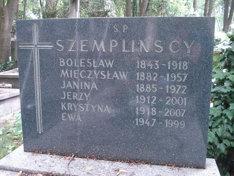 Zdjęcie grobu Janina Szemplińska (1)