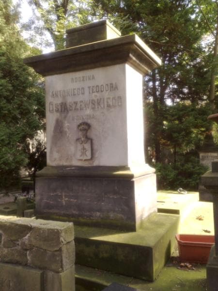 Zdjęcie grobu Antoni Teodor Ostaszewski (2)