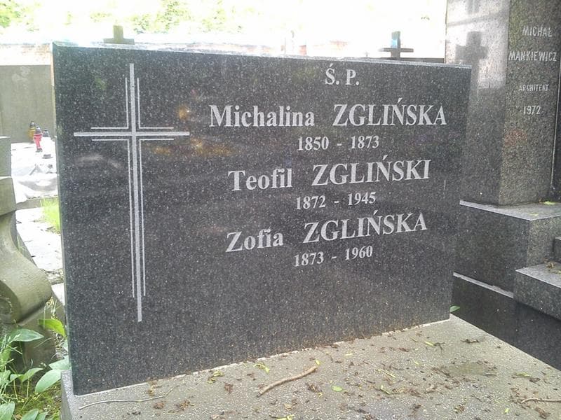 Zdjęcie grobu Teofil Zgliński (2)