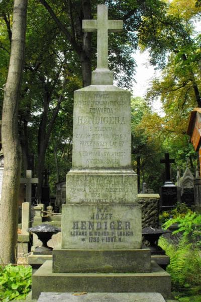 Zdjęcie grobu Edward Hendiger (2)