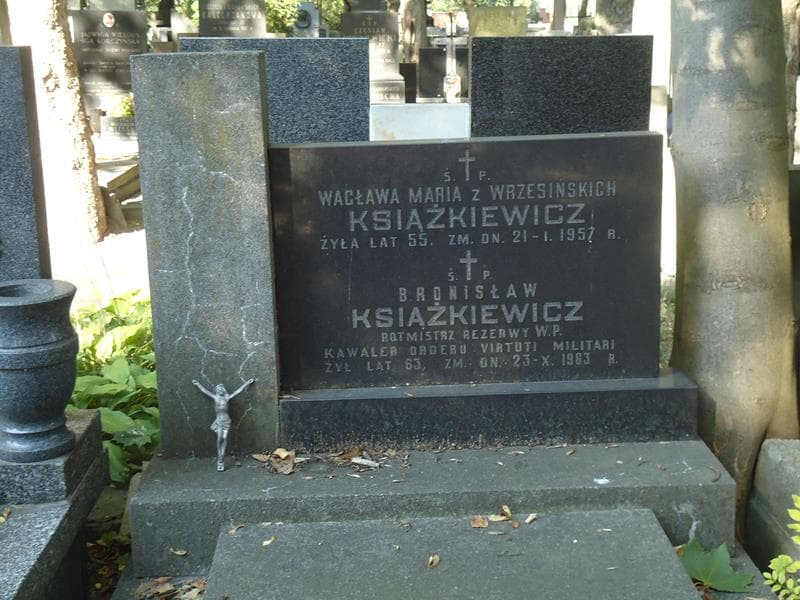 Zdjęcie grobu Wacława Maria Książkiewicz (2)