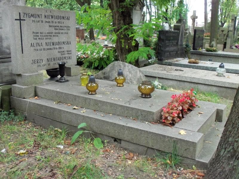 Zdjęcie grobu Zygmunt Niewiadomski (1)