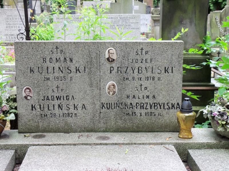 Zdjęcie grobu Halina Kulińska-Przybylska (2)
