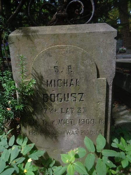 Zdjęcie grobu Michał Bogusz (2)