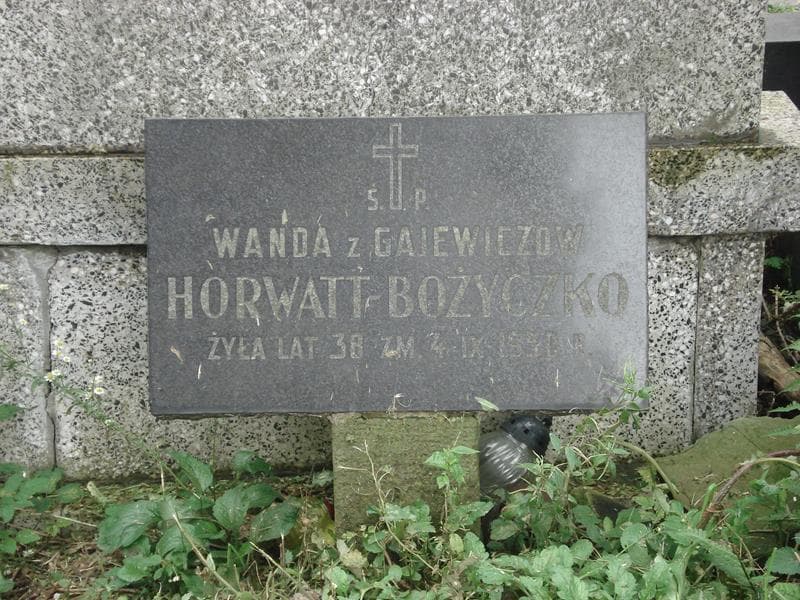 Zdjęcie grobu Wanda Horwatt-Bożyczko (2)