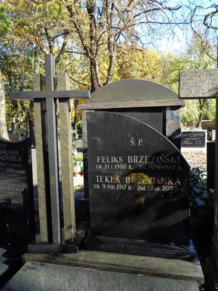 Zdjęcie grobu Feliks Brzeziński (2)