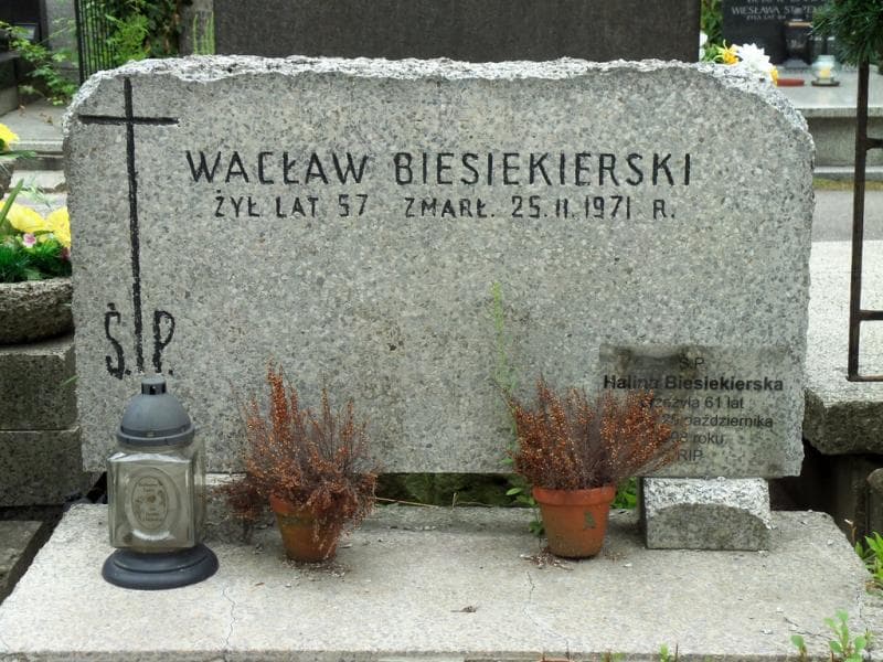 Zdjęcie grobu Wacław Biesiekierski (2)