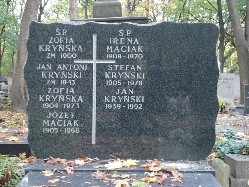 Zdjęcie grobu Zofia Kryńska (2)