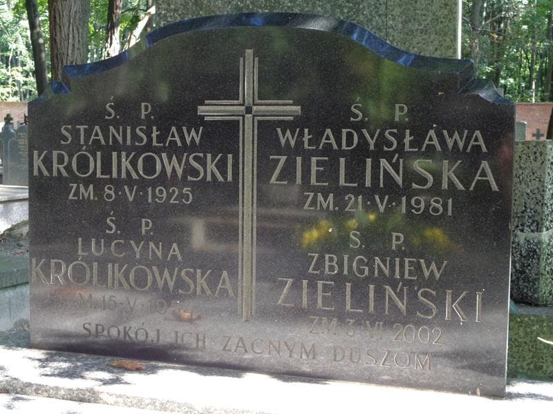 Zdjęcie grobu Lucyna Królikowska (2)