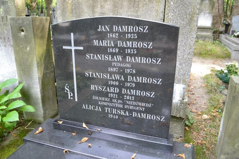 Zdjęcie grobu Jan Damrosz (2)