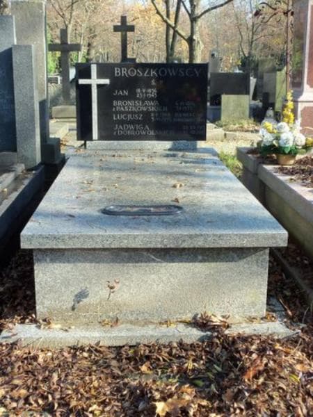 Zdjęcie grobu: Bronisława Broszkowska