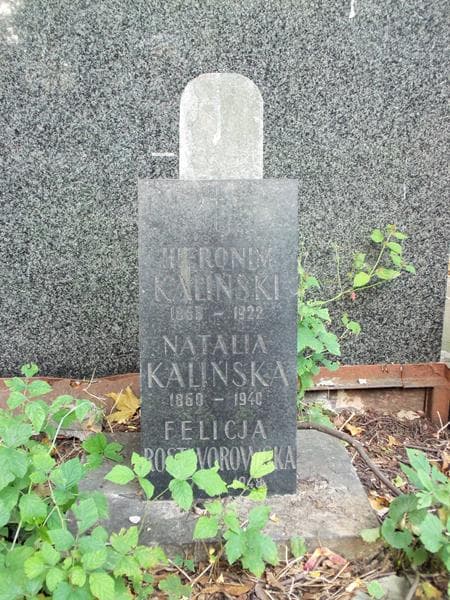 Zdjęcie grobu Hieronim Topor - Kaliński (2)
