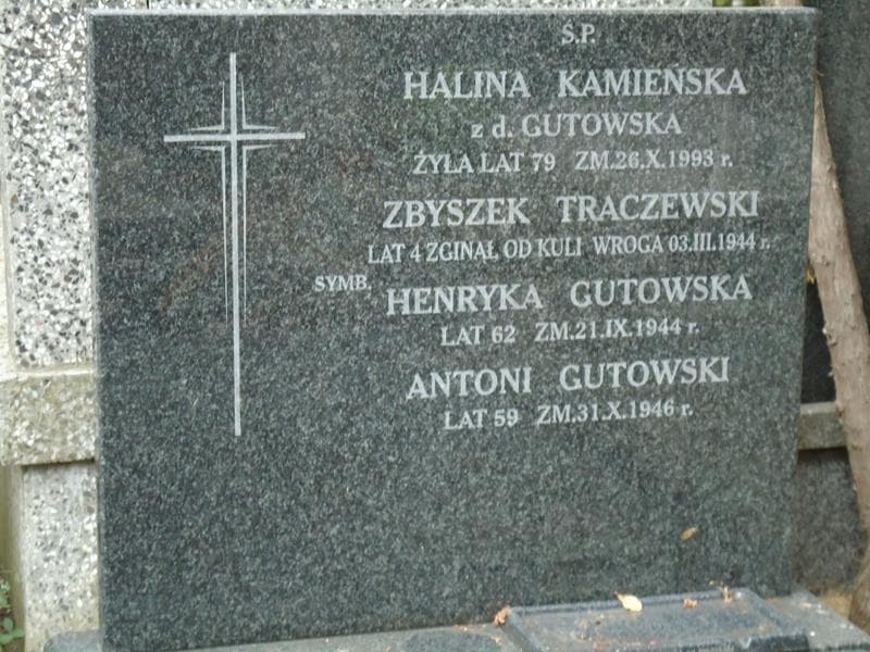 Zdjęcie grobu Antoni Gutowski (2)