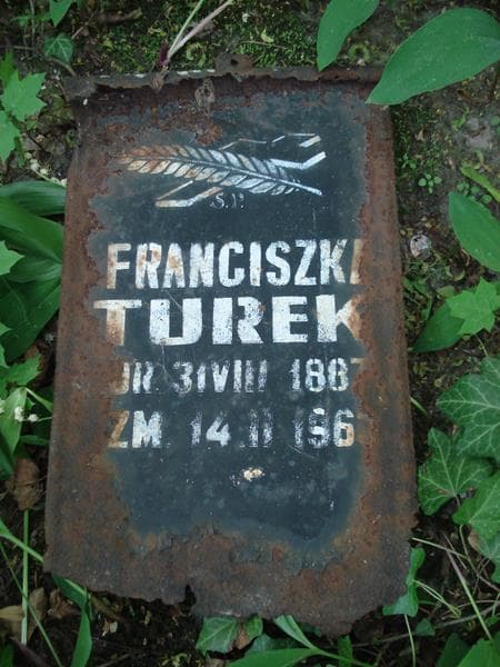 Zdjęcie grobu Franciszka Turek (2)