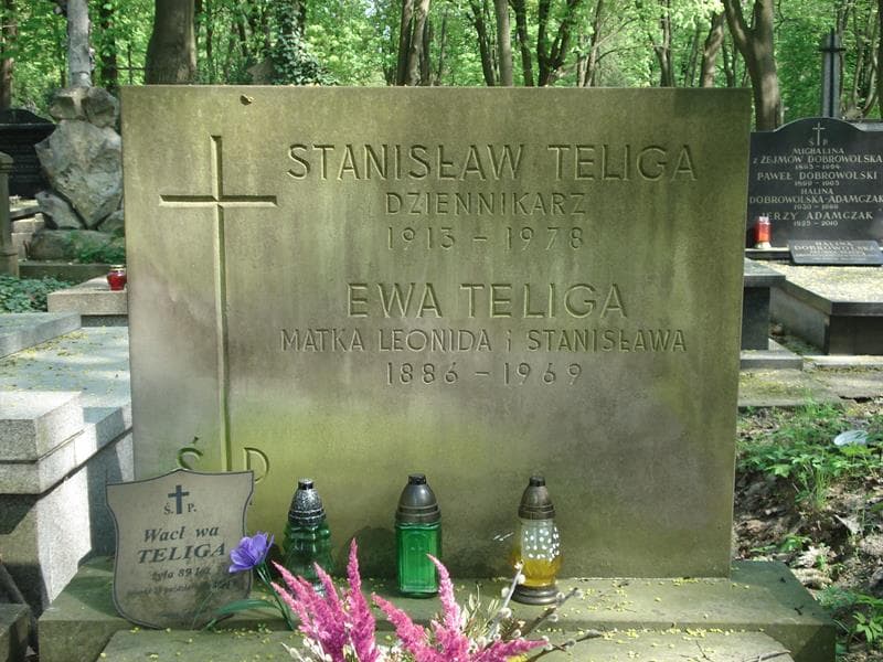 Zdjęcie grobu Wacława Teliga (1)