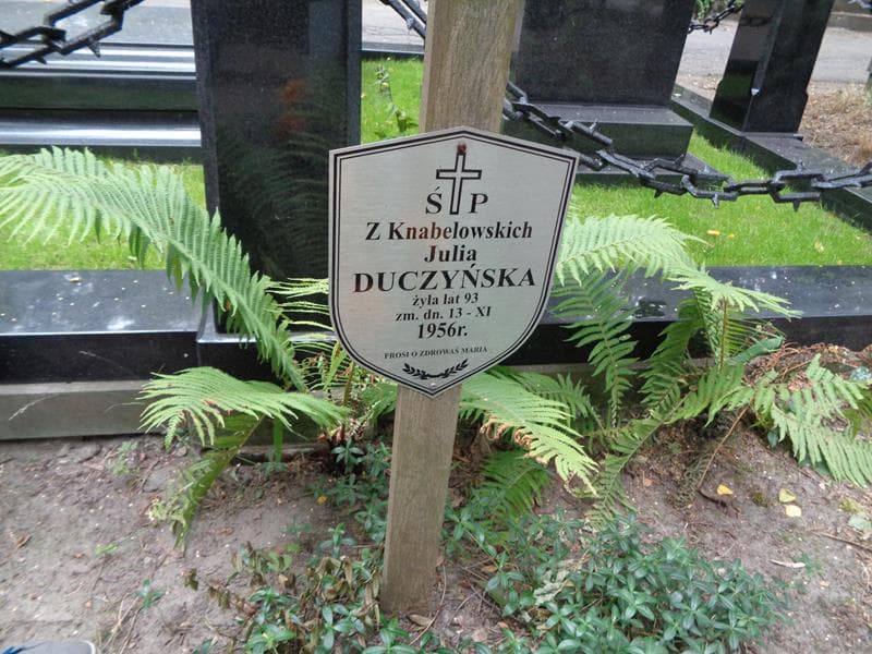 Zdjęcie grobu Julia Duczyńska (2)