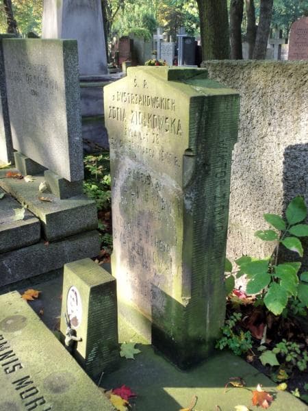 Zdjęcie grobu Klara Bystrzanowska (2)