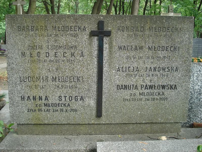 Zdjęcie grobu Alicja Janowska (2)