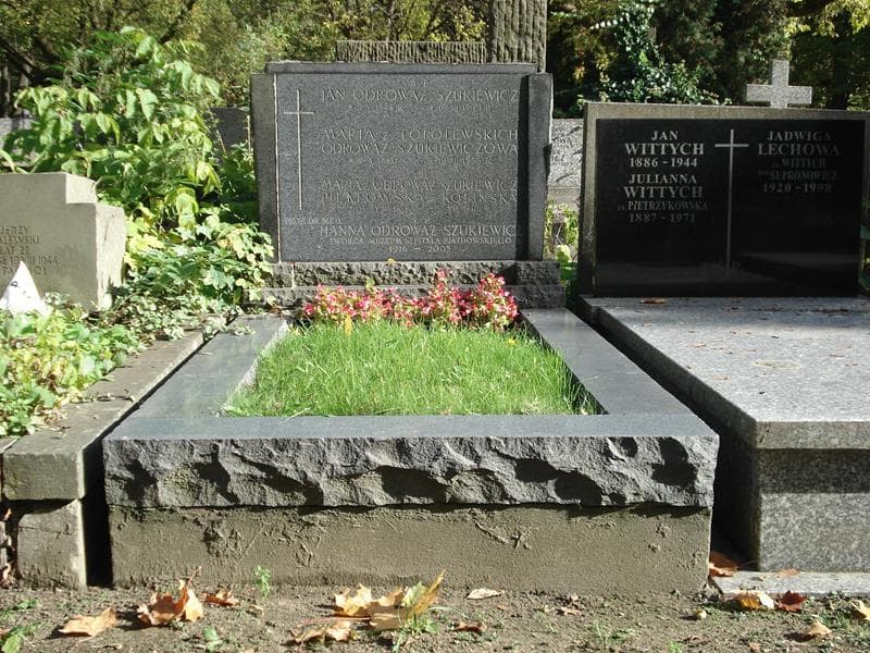 Zdjęcie grobu: Jan Odrowąż Szukiewicz