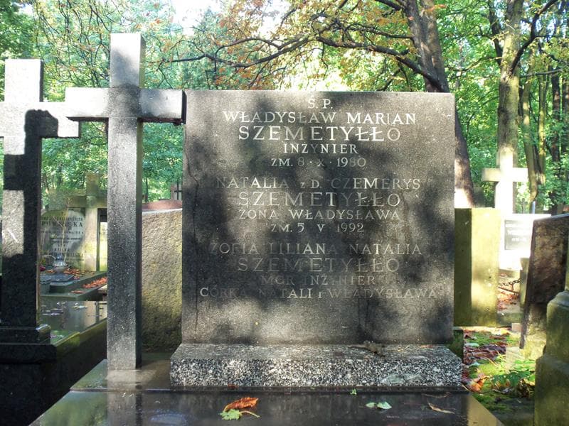 Zdjęcie grobu Natalia Szemetyłło (2)