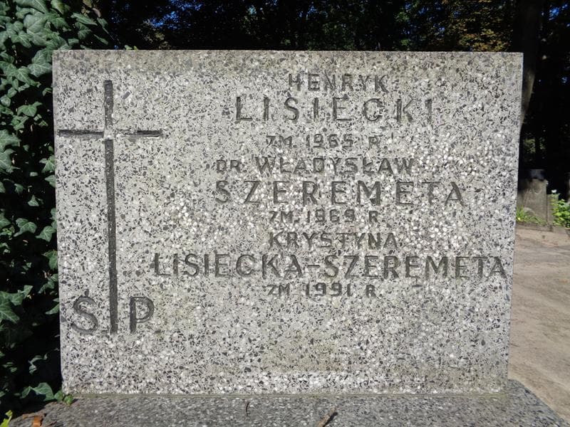 Zdjęcie grobu Krystyna Lisiecka-Szeremeta (2)