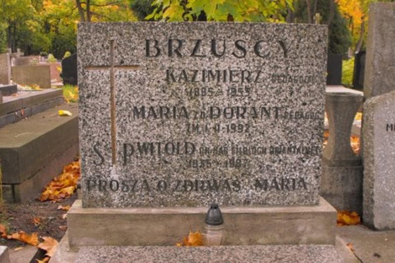 Zdjęcie grobu Witold Brzuski (2)