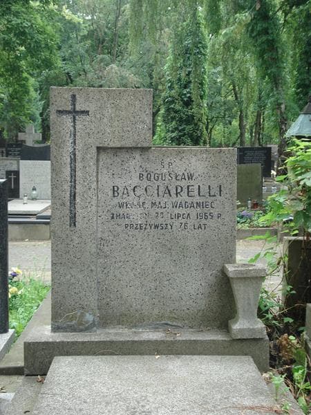 Zdjęcie grobu Bogusław Bacciarelli (2)