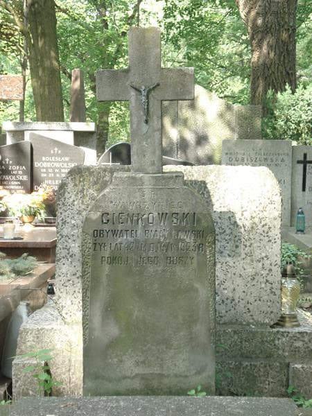 Zdjęcie grobu Wawrzyniec Cienkowski (2)