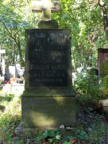 Zdjęcie grobu Krystyna Balińska (2)