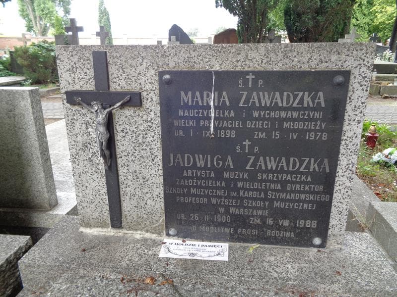 Zdjęcie grobu Jadwiga Zawadzka (2)