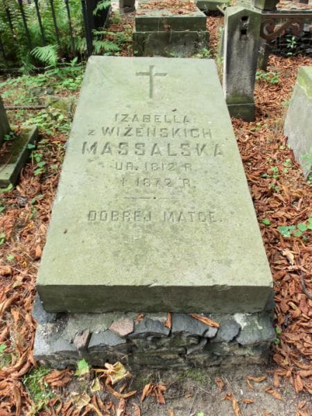 Zdjęcie grobu Izabella Massalska (2)