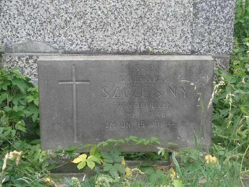 Zdjęcie grobu Bolesław Szczęsny (2)