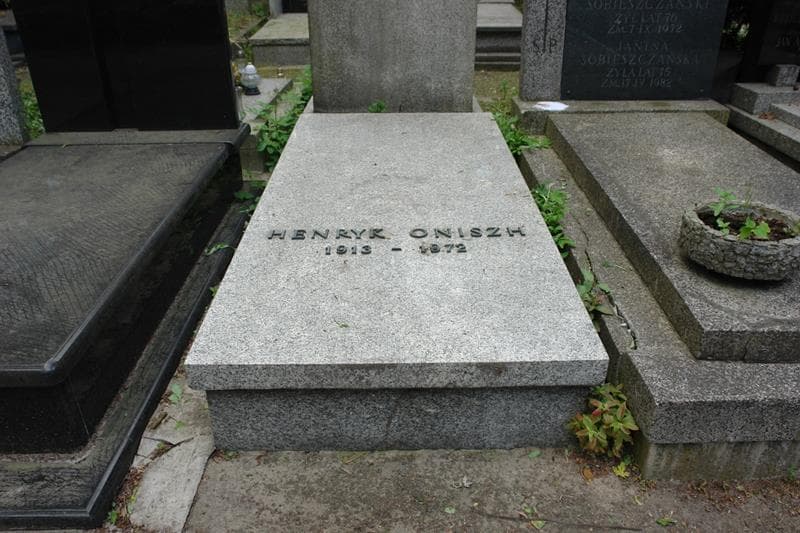 Zdjęcie grobu Henryk Oniszh (1)
