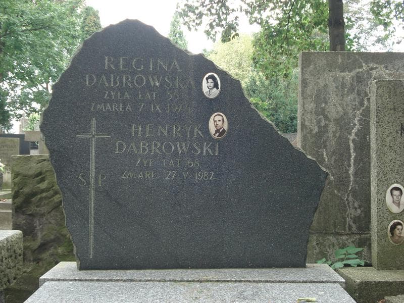 Zdjęcie grobu Regina Dąbrowska (2)
