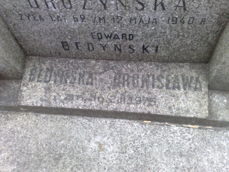 Zdjęcie grobu Edward Bedyński (2)