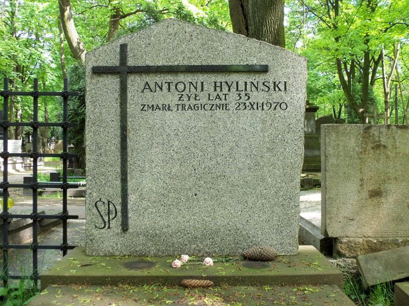 Zdjęcie grobu Antoni Hyliński (2)