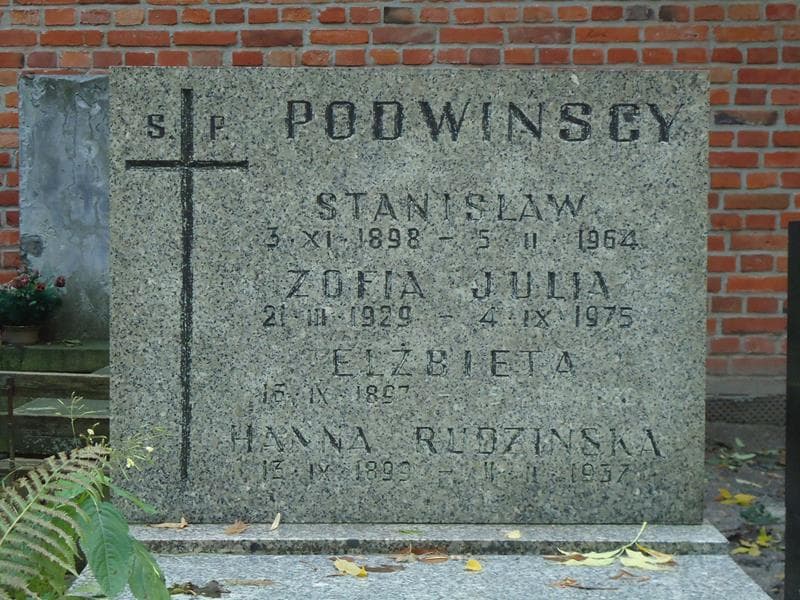 Zdjęcie grobu Stanisław Podwiński (2)