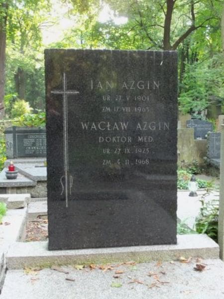 Zdjęcie grobu Jan Azgin (2)