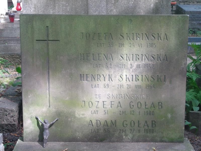 Zdjęcie grobu Józefa Gołąb (2)