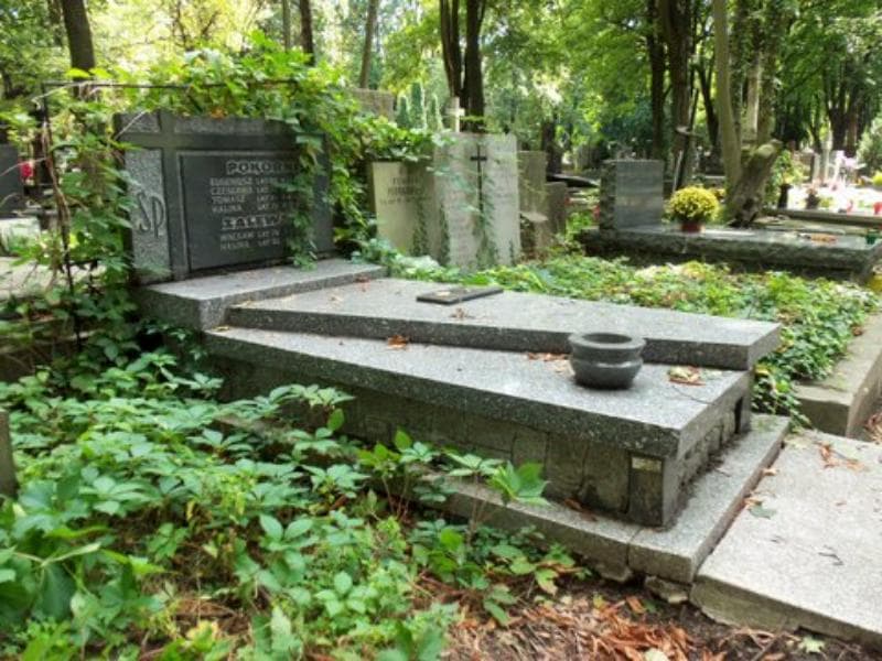 Zdjęcie grobu Czesława Pokorna (1)